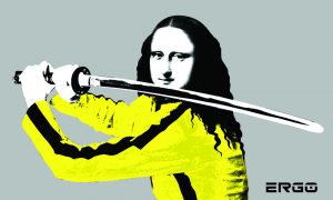 Kill Bill meets Mona Lisa