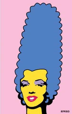 Marge Simpson meets Marilyn